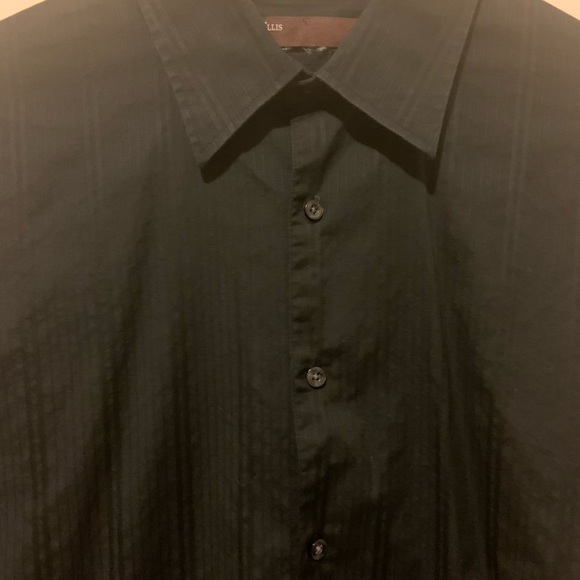 Perry Ellis Buttoned Down Dress Shirt Size XL - Picture 3 of 6